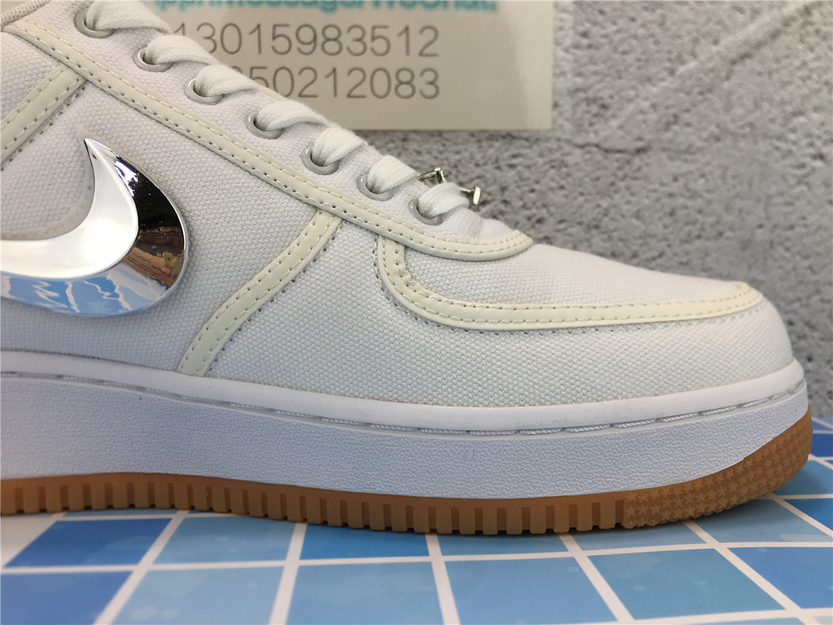 Travis Scott x Nike Air Force 1 Low Travis Scott-White AQ4211 100